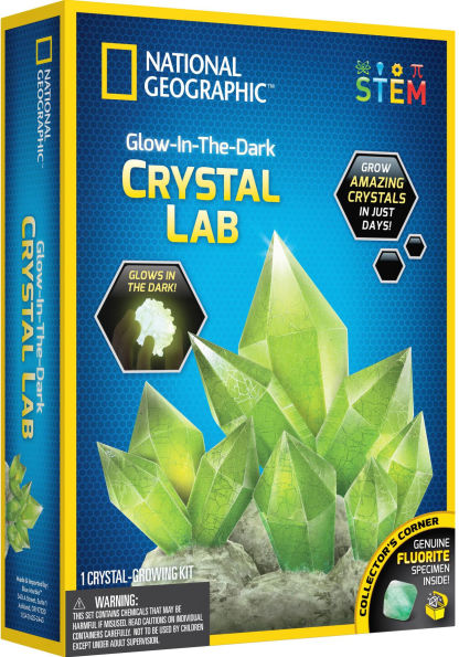 National Geographic Glow-in-the-Dark Crystal Growing Lab