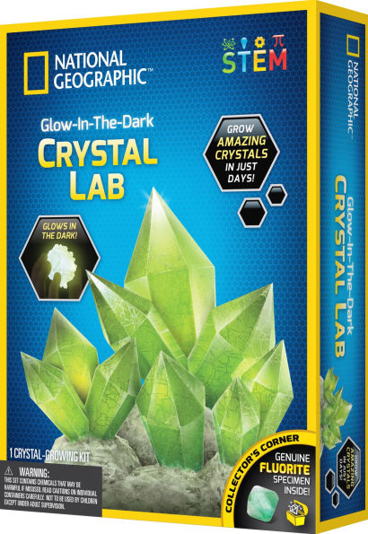National Geographic Glow-in-the-Dark Crystal Growing Lab