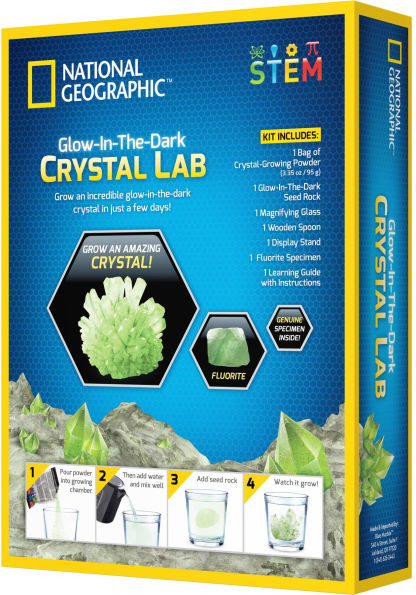 National Geographic Glow-in-the-Dark Crystal Growing Lab