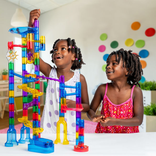 National Geographic Glow-in-the-Dark Marble Run 50 piece