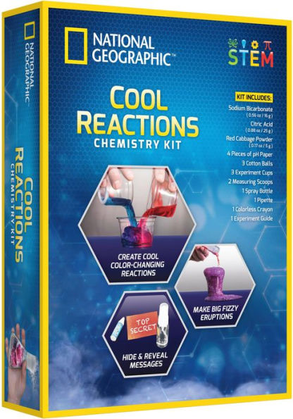 National Geographic Cool Reactions Chemistry Kit