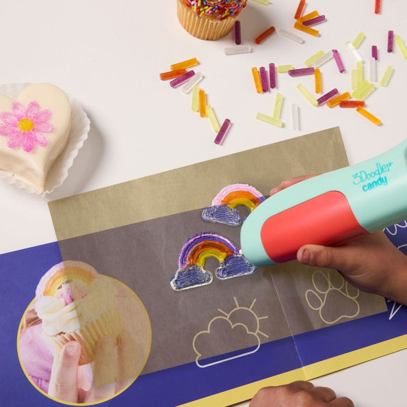 3Doodler Candy 3D Pen Set for Kids, Create with Real Candy You Can Eat, Easy to Use, Activity Guide and Refill Candy Included, Boys & Girls Ages 6+