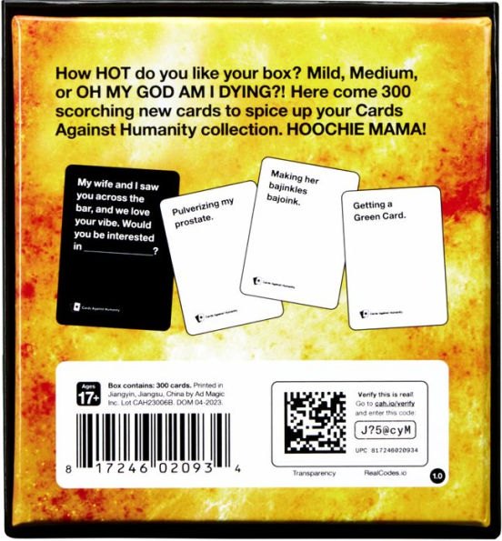 Cards Against Humanity Hot Box