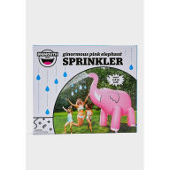 Title: Pink Elephant Yard Sprinkler