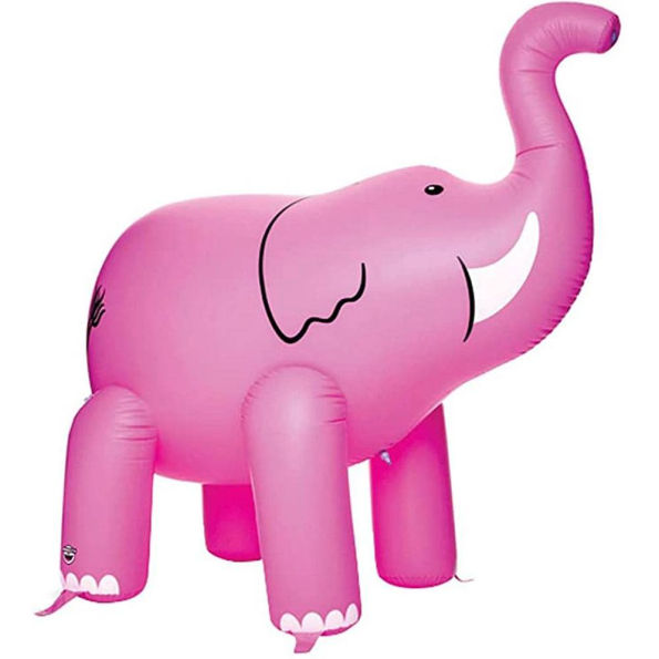 Pink Elephant Yard Sprinkler