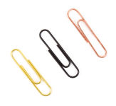 Alternative view 2 of U Brands Paper Clips, Rose Gold, Black and Gold, 60 Count