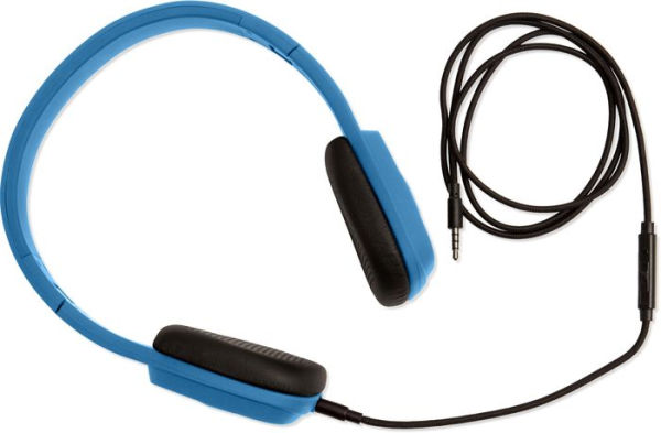 Outdoor Tech OT1450-EB BAJAS Wired Headphones - Electric Blue