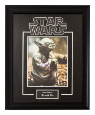 Star Wars Features classic photo of Yoda, signed by Yoda himself, Frank Oz.