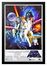 STAR WARS EPISODE 4 - A NEW HOPE Limited Edition Signed by Cast