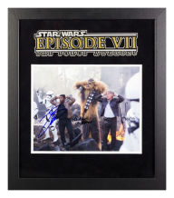 Title: Star Wars - Signed The Force Awakens Movie Photo - Features classic photo of The Force Awakens, signed by Harrison Ford, Peter Mayhew, John Boyega,