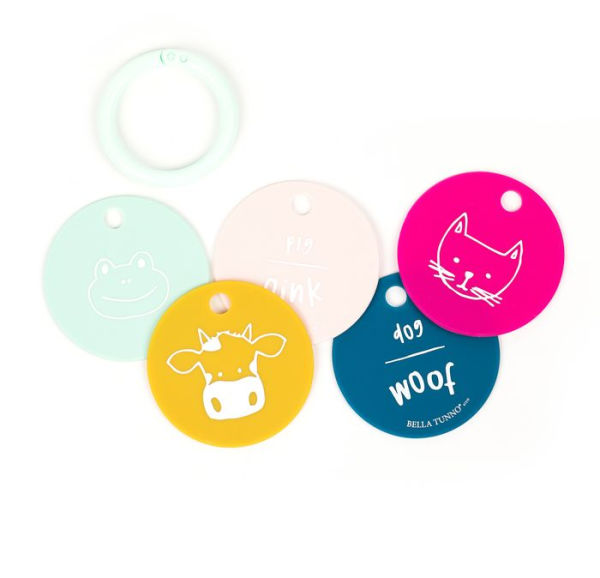PARTY ANIMALS TEETHING FLASHCARDS
