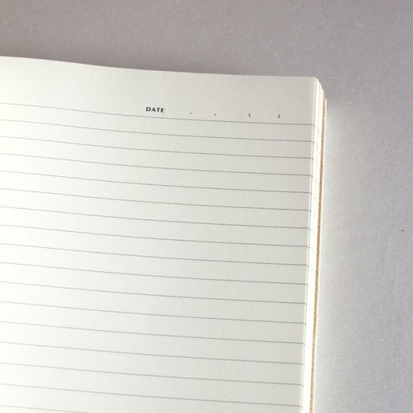 Rough Notebook White/Black LG