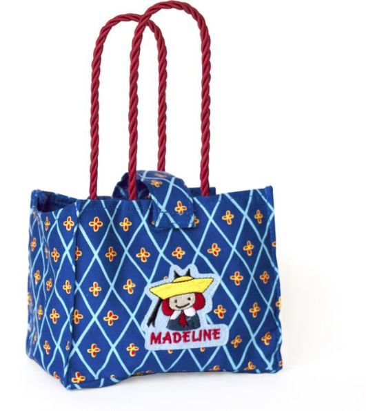 Genevieve the Dog in Madeline Tote Bag 9"