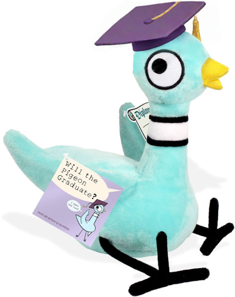 The Pigeon Graduation Soft Toy