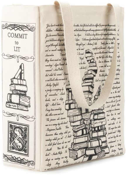 Commit to Lit Book Tote