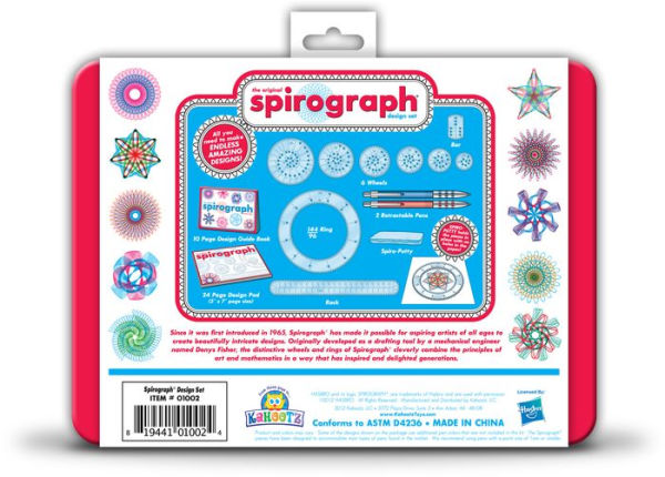 Spirogragh Design Set Tin