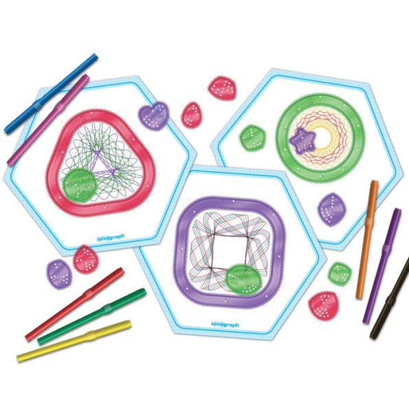  Spirograph — Design Set Boxed — Arts and Craft Kit — The  Classic Way to Make Countless Amazing Designs! — for Ages 8+ : Toys & Games