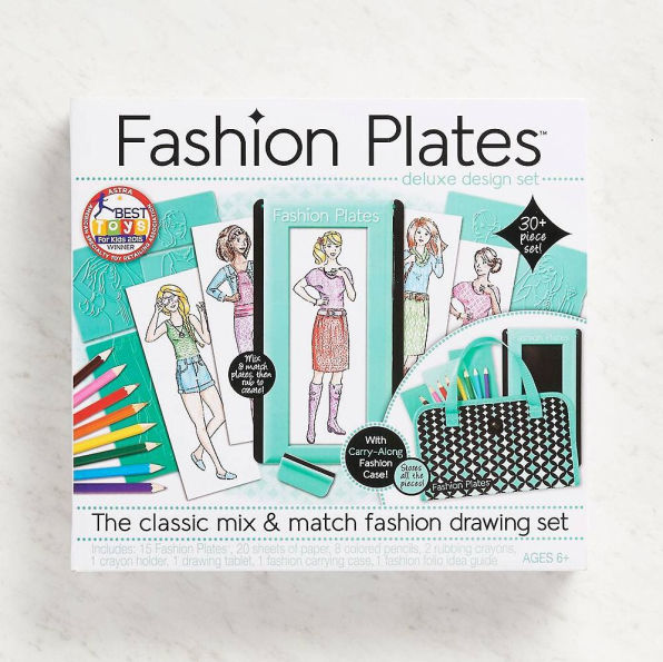 Fashion Plates Design Set