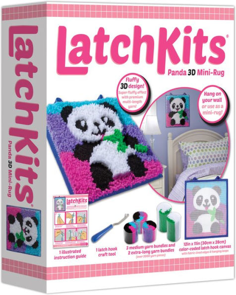 LatchKits 3D Panda by KAHOOTZ