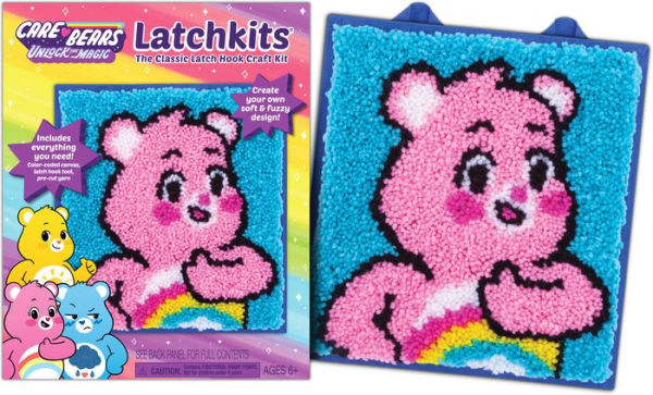 LatchKits Latch Hook Craft Kit: Rainbow