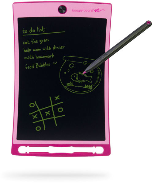 Boogie Board Jot 8.5 LCD eWriter, Flamingo Pink 6pk