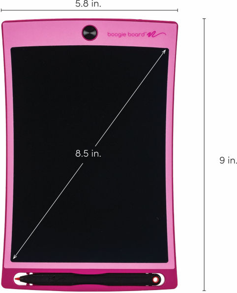 Boogie Board Jot 8.5 LCD eWriter, Flamingo Pink 6pk