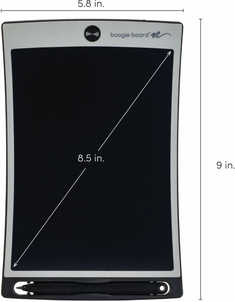 Boogie Board Jot 8.5 LCD eWriter, Lunar Gray 6pk