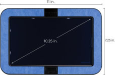 Alternative view 4 of Dashboard Reusable Memo Board - Blue