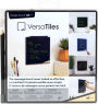 Alternative view 6 of VersaTiles Reusable Memo Board - Black