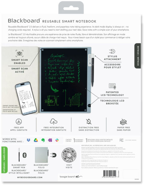 Blackboard 2.0 Smart Scan Reusable Notebook