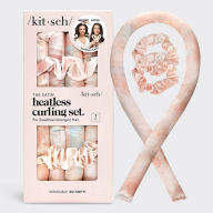Title: Satin Heatless Curling Set