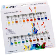 Title: 12 ml Acrylic Paints - 24 pc Set