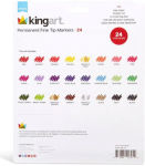 Alternative view 4 of Permanent Fine Tip Markers - 24 pc Set