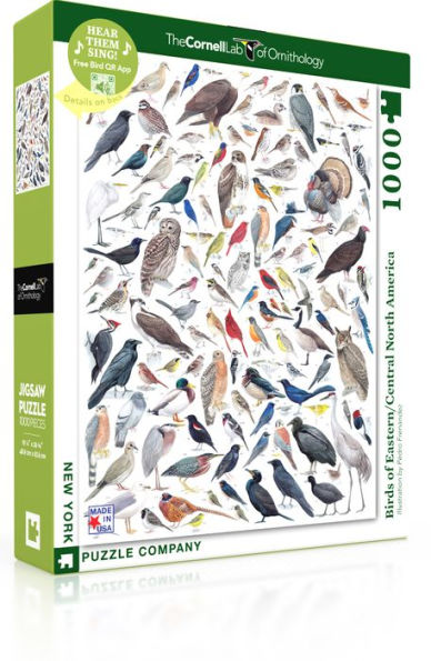 Birds of Eastern/Central North America 1,000 piece puzzle