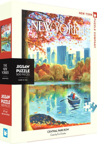 500 piece puzzle New Yorker Central Park Row