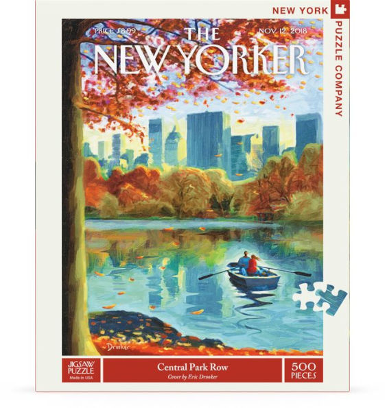 500 piece puzzle New Yorker Central Park Row