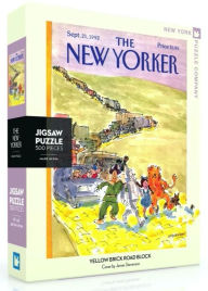 Title: 500 Piece Jigsaw Puzzle - The New Yorker - Yellow Brick Road Block