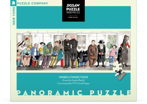 Missed Connections 1,000-PIECE PANORAMIC JIGSAW PUZZLE