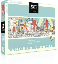 Title: Walking New York 1,000-PIECE PANORAMIC JIGSAW PUZZLE