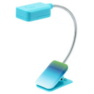 Title: French Bull Clip Light Blue Ombre