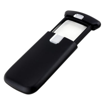 Photo 1 of 2 pack of Pocket Lighted Magnifier - Black