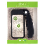 Alternative view 3 of Hinge Lighted Rectangular Magnifier - Black