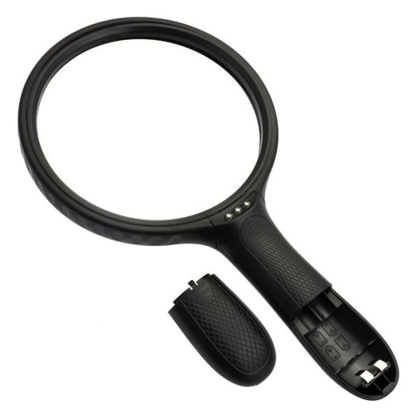 Lighted Reading Magnifier, Rechargeable Magnifying Glass With 33