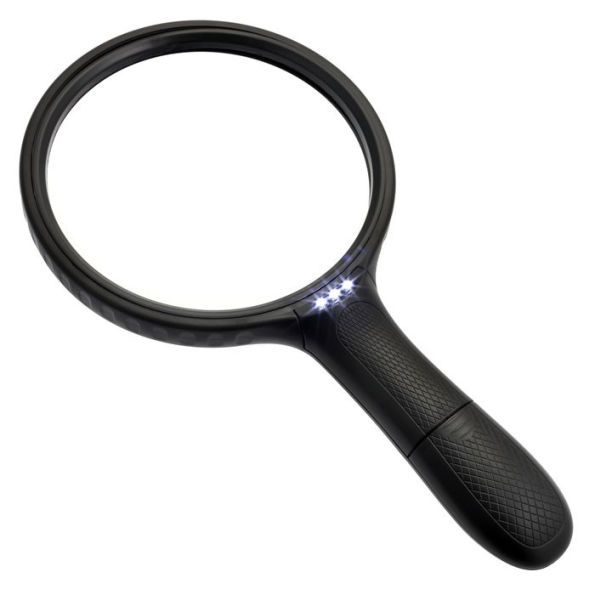 Magnifying Glass with Light Magnifier 5.5 Inch Extra Large Magnifier