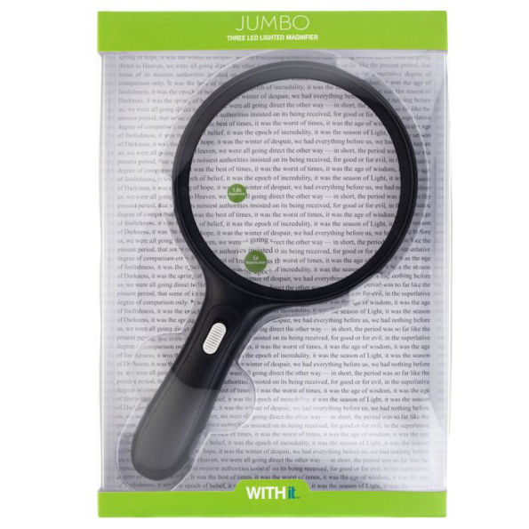 Jumbo Lighted Magnifier 5.5