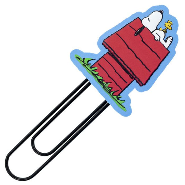 Peanuts Silicone Paperclip Bookmark - Snoopy