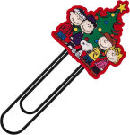 Alternative view 1 of Peanuts Silicone Paper Clip Bookmark - Peanuts Gang Holiday