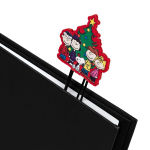 Alternative view 4 of Peanuts Silicone Paper Clip Bookmark - Peanuts Gang Holiday