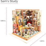 Alternative view 16 of DIY Miniature House Kit: Sam's Study