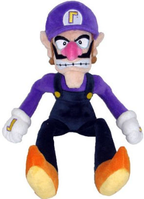 wario and waluigi plush